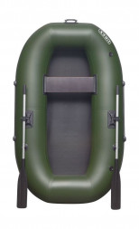 Надувная лодка ПВХ UREX-17, для сплава, зеленая