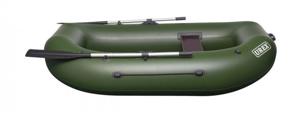 Надувная лодка ПВХ UREX-17, для сплава, зеленая