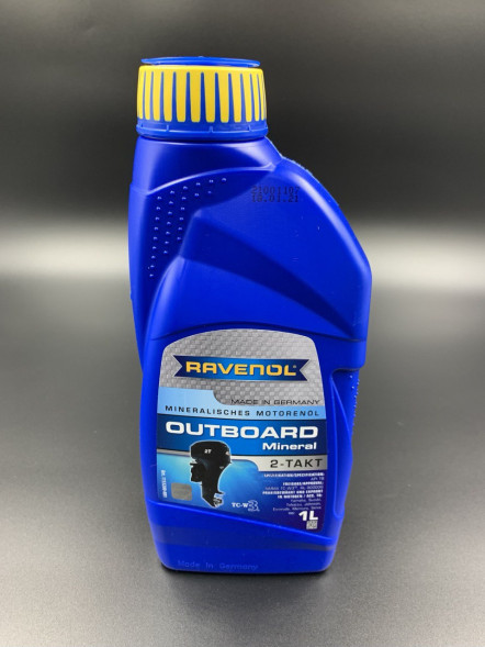 Масло моторное Ravenol Outboard Mineral (2х тактное) (1л)
