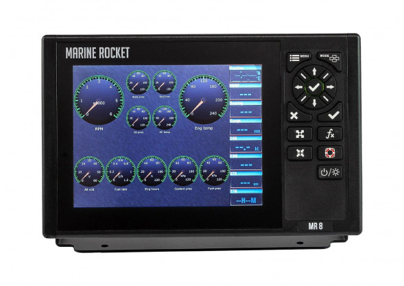 Картплоттер морской 8C, Marine Rocket