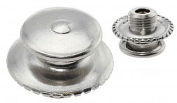 Кнопка тентовая типа &quot;Tenax&quot;, никелированная латунь