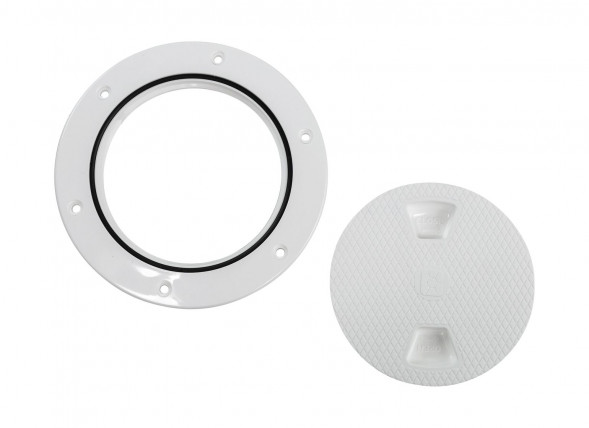 Лючок палубный 4&quot;, белый