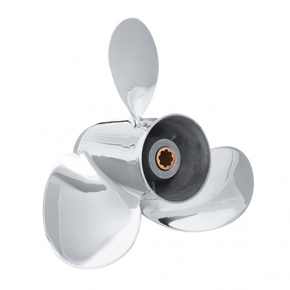 Винт гребной  Skipper для Yamaha 9.9-20HP, диаметр 9 1/4&quot; нержавеющий, лопастей - 3, шаг 10&quot;