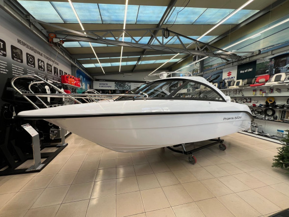 Катер Феникс 600 HT белый с Suzuki DF140BTL
