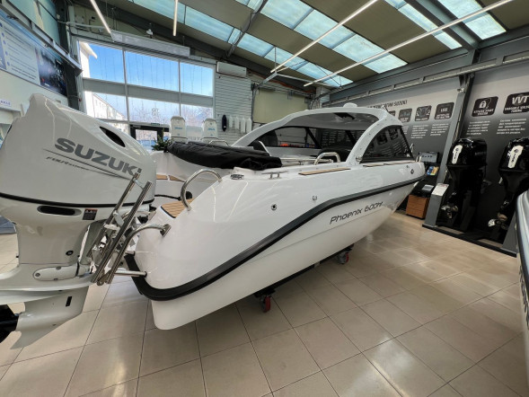 Катер Феникс 600 HT белый с Suzuki DF140BTL