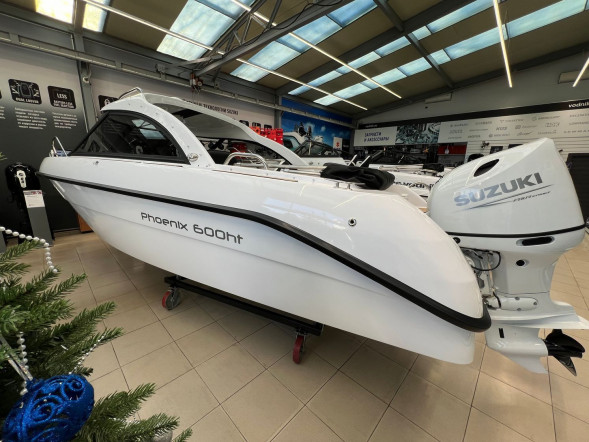 Катер Феникс 600 HT белый с Suzuki DF140BTL