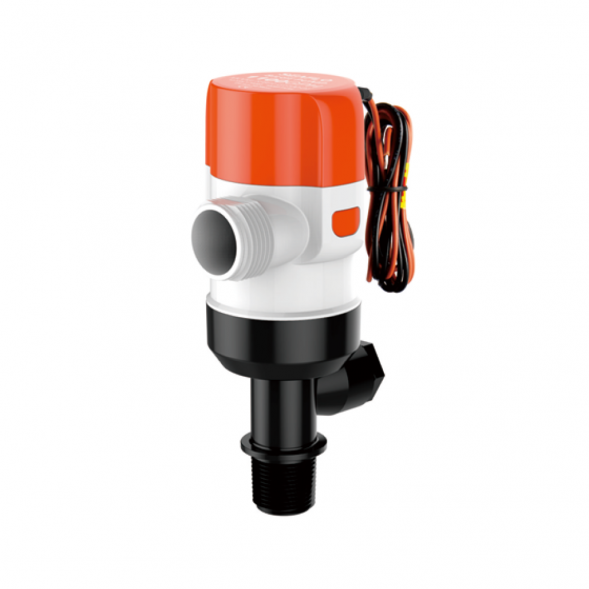 Помпа циркуляционная SeaFlo трюмная, 12V 600 галлон/час, патрубок 19 мм/29 мм