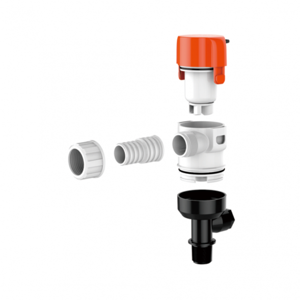 Помпа циркуляционная SeaFlo трюмная, 12V 600 галлон/час, патрубок 19 мм/29 мм