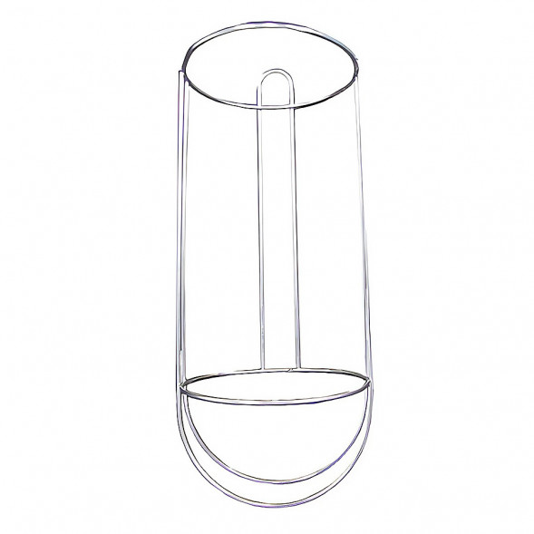 Корзина для кранца прямая 215 мм.