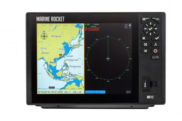 Картплоттер морской 12C, Marine Rocket