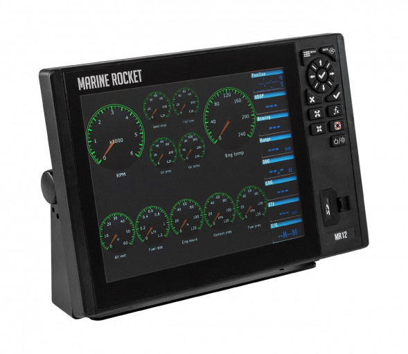 Картплоттер морской 12C, Marine Rocket
