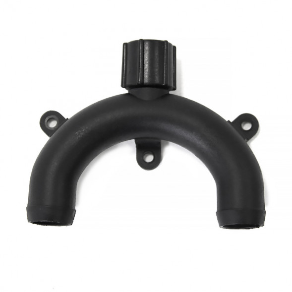 Колено SeaFlo 19 мм пластиковое с вентиляцией