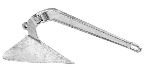 Якорь-плуг оцинкованный "Мореман", 35 кг