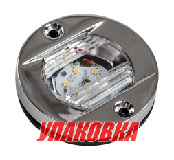 Огонь кормовой круглый, светодиодный теплый белый свет 12 В, SeaFlo (упаковка из 20 шт.)