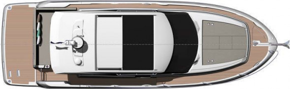 Катер Jeanneau NC 37 с моторами 2х260