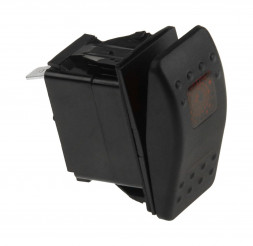 Переключатель двухпозиционный ON-ON 12 В/20А 4Р с подсветкой