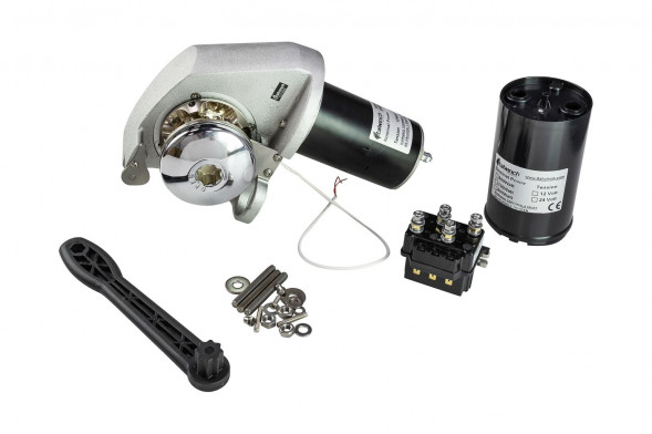 Лебедка якорная Italwinch OBI 700Вт, 12 В, цепь 8мм