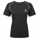 Футболка женская «Fast-Dri Silver Mono» с коротким рукавом, цвет черный, размер L