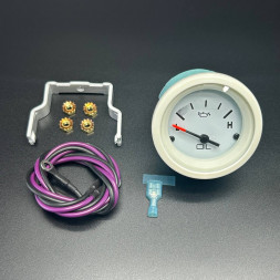 Указатель давления масла белый GAUGE-OIL PRESSUR (Quicksilver)