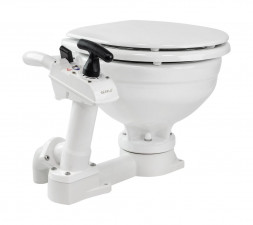 Унитаз с ручной помпой (Compact), SeaFlo