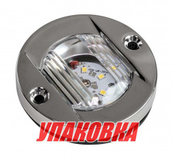 Огонь кормовой круглый, светодиодный белый свет 12 В, SeaFlo (упаковка из 10 шт.)