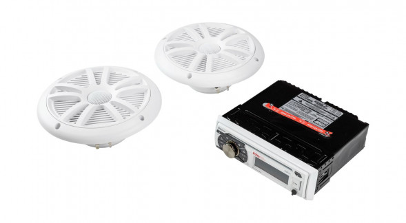 Морская аудиосистема 1DIN BOSS MCK508WB.6 (комплект2) (упаковка из 6 шт.)