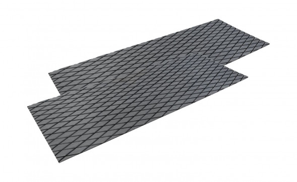 Покрытие палубное EVA, 1900х700х6мм, самоклеящееся, темно-серое, тип "D", упаковка 2 листа, Marine Rocket