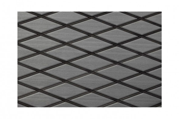 Покрытие палубное EVA, 1900х700х6мм, самоклеящееся, темно-серое, тип "D", упаковка 2 листа, Marine Rocket