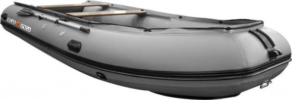 Надувная лодка ПВХ, SOLAR-470 Strela Jet tunnel, серый