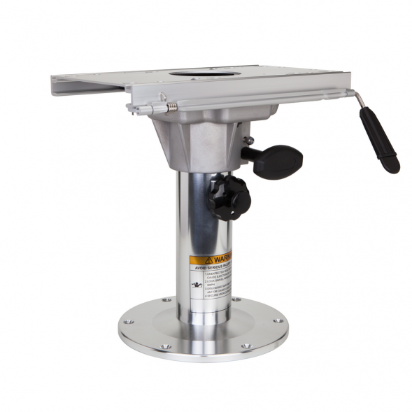 Стойка для кресла Skipper регулируемая 355-508 мм анодированный алюминий, регулируемая 355-508 мм со слайдером