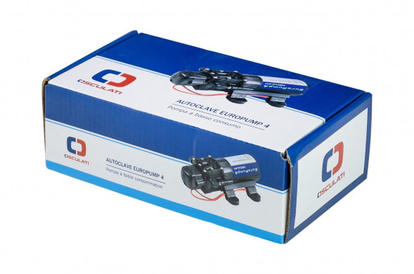 Помпа водоподающая мембранная Europump 4, 12 В, 3.8 л/мин, 2.8 бар, 2,6 A