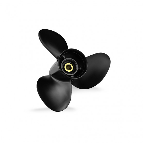 Винт гребной алюминиевый для Suzuki, Tohatsu&amp;Nissan, Yamaha, BRP Johnson D SEMA, 3x14x17 алюминиевый, лопастей - 3, шаг 17"