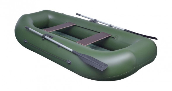 Надувная лодка ПВХ UREX-25, НД, для сплава, зеленая