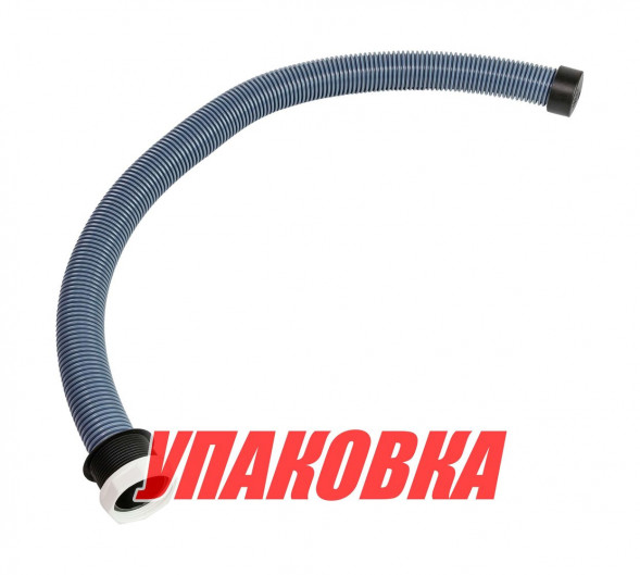 Гофра кабель-трассы D40/d32 мм, L800 мм, серая (упаковка из 4 шт.)