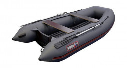 Надувная лодка ПВХ, Хантер 330 А НДНД, серый