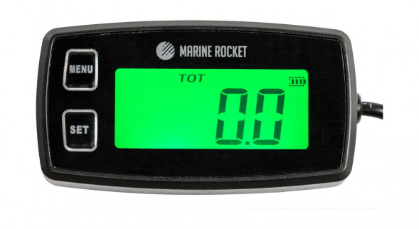 Тахометр универсальный со счетчиком моточасов с подсветкой и сменной батарейкой (упаковка из 20 шт.)