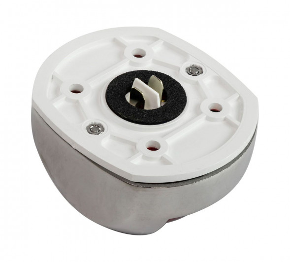 Огонь ходовой Compact 12, нержавеющий корпус, 12 В, красный