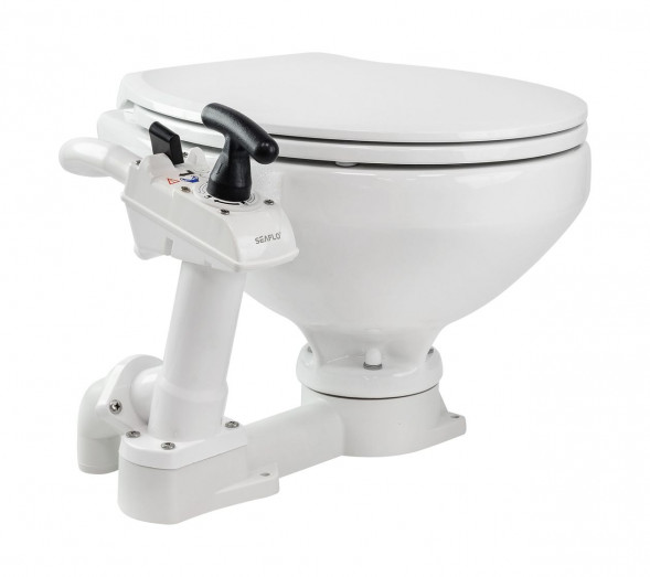 Унитаз с ручной помпой (Regular), SeaFlo (упаковка из 2 шт.)