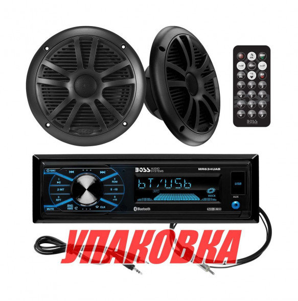 Морская акустика BOSS MCBK634B.6 (комплект2) (упаковка из 3 шт.)