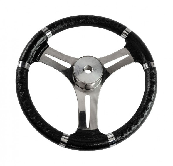 Рулевое колесо Osculati, диаметр 350 мм, цвет черный, уцененное