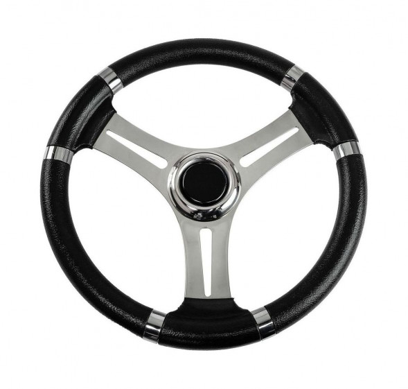 Рулевое колесо Osculati, диаметр 350 мм, цвет черный, уцененное