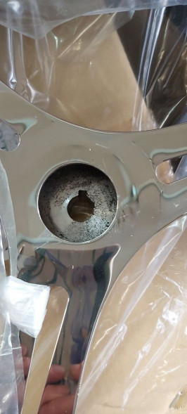 Рулевое колесо Osculati, диаметр 350 мм, цвет черный, уцененное