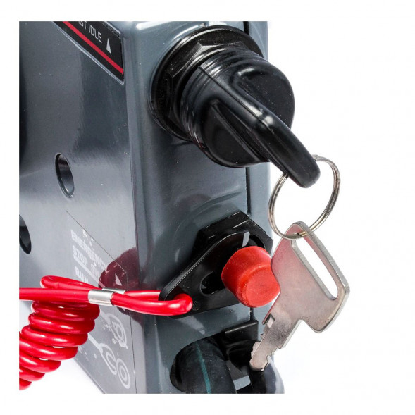 Пульт ДУ Skipper для Yamaha 703, с кнопкой гидроподъема, фишка на 10 пинов, тянет газ