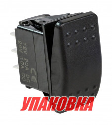Переключатель трехпозиционный ON-ON-ON 12 В/20А 6Р (упаковка из 10 шт.)