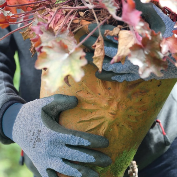 Перчатки защитные SHOWA 341 Purple, S