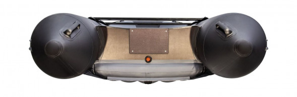 Надувная лодка ПВХ, Таймень NX 3600 НДНД PRO, бронь, графит/черный