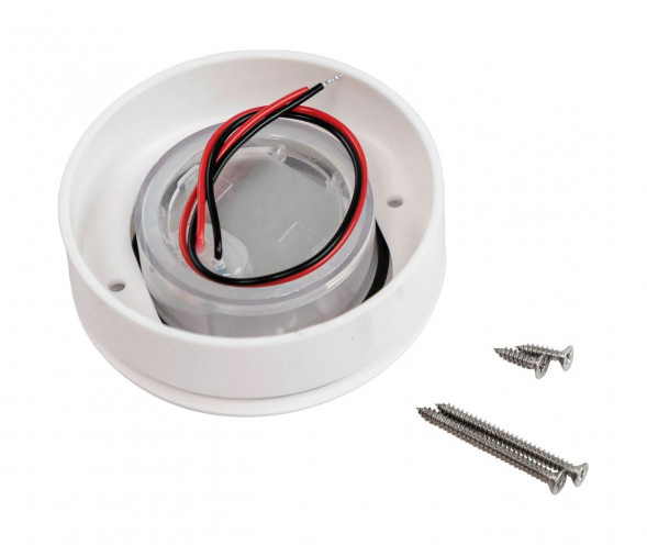 Светильник каютный светодиодный теплый белый свет, 12 В (упаковка из 2 шт.)