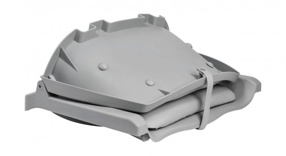 Кресло складное мягкое TRAVELER, цвет серый/серый (упаковка из 4 шт.)