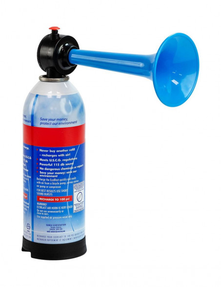 Горн туманный пневматический EcoBlast, стальной баллон (упаковка из 12 шт.)