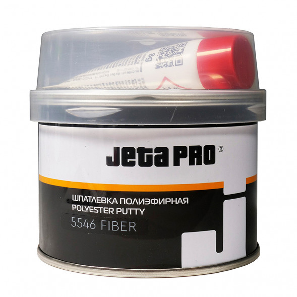 Шпатлевка Fiber со стекловолокном JETAPRO (417) 0.25 кг